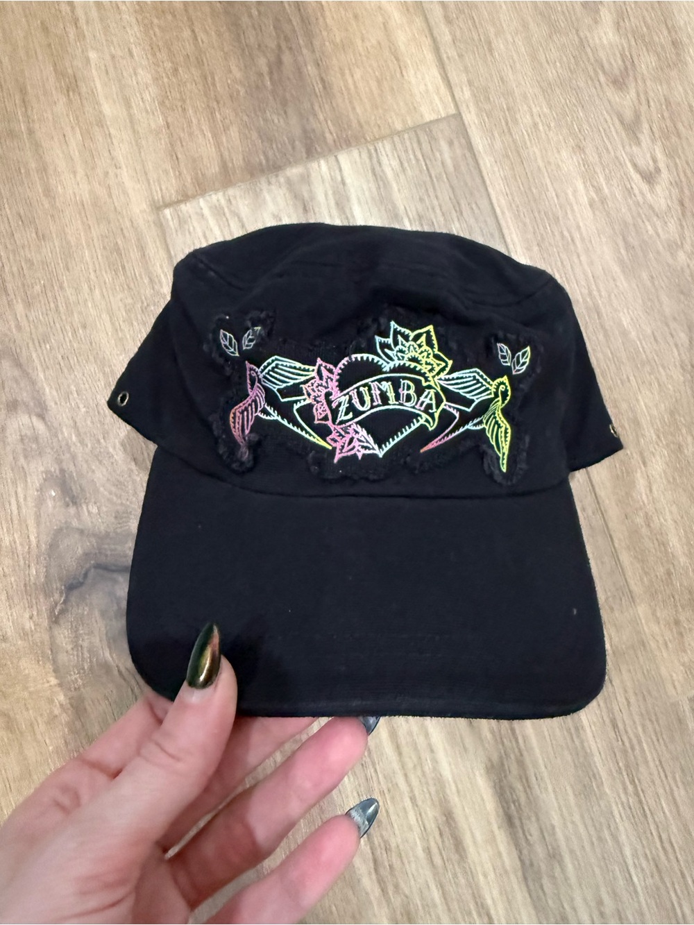 Zumba Celebrate Love Military Hat NWT